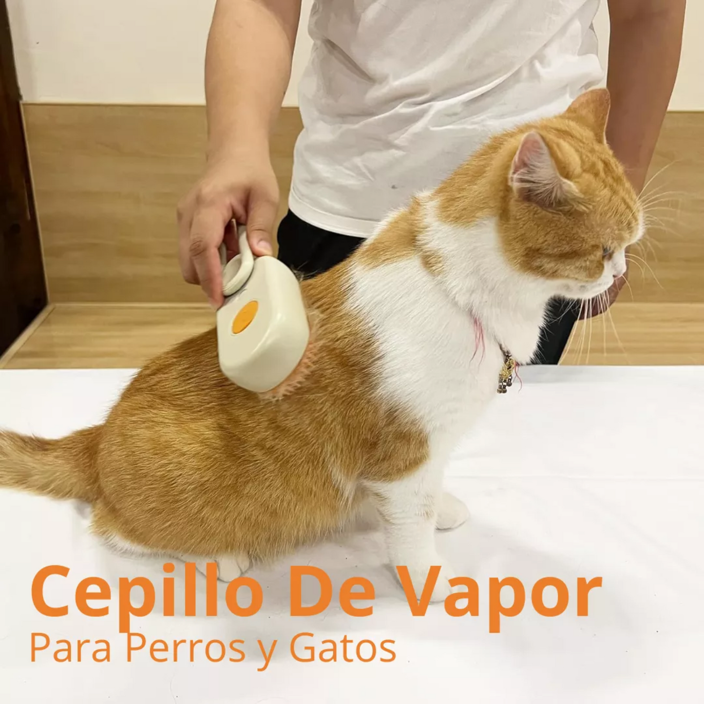 Cepillo a Vapor para Mascotas