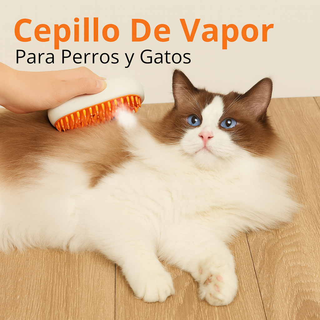 Cepillo a Vapor para Mascotas